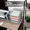 Mind Reader Stackable Paper Tray, Desktop Organizer, File Storage, Office, Metal Mesh, 4 Pcs., SIlver
